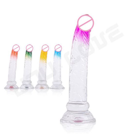 Artificial Realistic Dildos Erotic Penis With Suction Cup Adult Sex Toys For Women