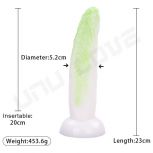 Cabbage Shaped Anal Dildo With Suction Cups For Female Masturbation Toy Vegetables Series Dildo Penis For Women