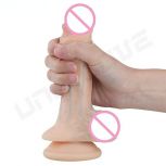 Lovetoy Real Skin Gay Lifelike Soft Silicone for Ass and Pussy Anal Realistic Huge Penis Sex Toys Vibrator for Woman Men Dildo