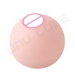 Realistic pocket Pussy and Ass Mimi Ball Artificial Breast Soft Breasts False Chest Male Masturbator Sex Toys Boobs Skin Feeling