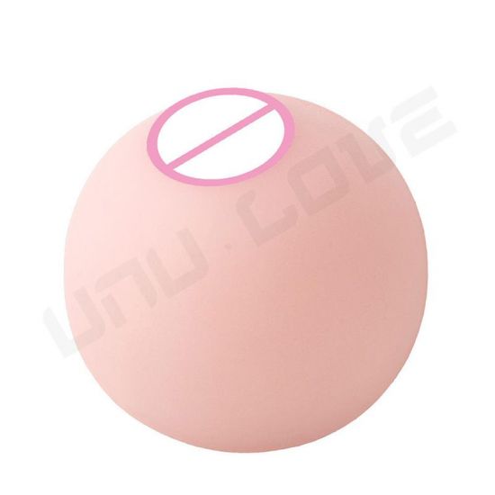 Realistic pocket Pussy and Ass Mimi Ball Artificial Breast Soft Breasts False Chest Male Masturbator Sex Toys Boobs Skin Feeling