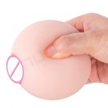 Realistic pocket Pussy and Ass Mimi Ball Artificial Breast Soft Breasts False Chest Male Masturbator Sex Toys Boobs Skin Feeling