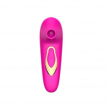 2024 New Rose Female Masturbation Vibrator G-Spot/Clitoris/Nipple Stimulation 5-Frequency Powerful Suction Cup Vibration