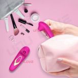 2024 New Rose Female Masturbation Vibrator G-Spot/Clitoris/Nipple Stimulation 5-Frequency Powerful Suction Cup Vibration