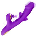 2024 New Product Female Suction Cup/Slapping Vibrator G-Spot Stimulation Clit Sucking Vibrator Adult Sex Toys