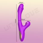 2024 New Product Female Suction Cup/Slapping Vibrator G-Spot Stimulation Clit Sucking Vibrator Adult Sex Toys