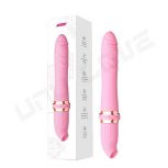 High Quality Vibrating AV Massager Clitoral /Sucking Vibrator Telescopic Female Vibrator Sex Toys