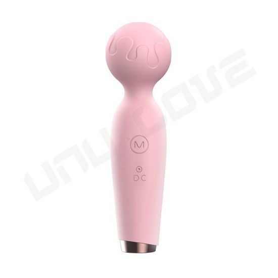 Wholesale Mini Av Vibrator For Female Microphone Pink/Yellow Massage Vibrator Quiet/Cute Clitoral Stimulation Sex Toys For Woman