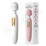 High Quality AV Wand Massager 45mm Head Orgasm Vibrator Pink/White 10 Frequency 360 Vibrating Vibrator Sex Toys For Woman