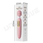 High Quality AV Wand Massager 45mm Head Orgasm Vibrator Pink/White 10 Frequency 360 Vibrating Vibrator Sex Toys For Woman