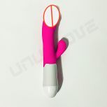 Silicone Bunny Flower Bud Female Masturbation Device Massager Multiple Speed Waterproof Rabbit Vibrator