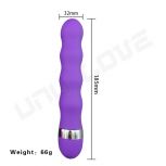 G spot Dildo Toy Vibe Waterproof Massager AA battery Women Female Vibrator wand