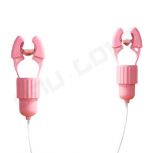 Electric Shock Nipple Clamp Breast Clamps Nipple Vibrator For Women/Masturbation Device Female/Vibrator Set