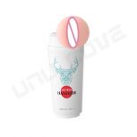 Wholesale Vaginal Sex Toys Milk Tea Masturbation Cup For Male Sex Toys For Men Skin/Realistic/Soft/Elastic vagina sex doll