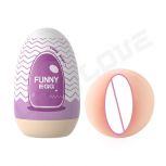 Cheap Mini Masturbation Egg a Set of 6 Portable Vaginal/Anal Oral Sex Toys Elasticity/Softness/Lifelike Mastuabtor For Man