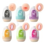 Cheap Mini Masturbation Egg a Set of 6 Portable Vaginal/Anal Oral Sex Toys Elasticity/Softness/Lifelike Mastuabtor For Man