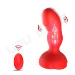 Rose Butt Plug Vibrator For Men And Women Adult Sex Toys Masturbator Breast Clitoris Massager Anal Plug Silicone