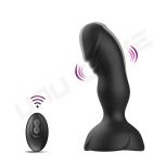 Rose Butt Plug Vibrator For Men And Women Adult Sex Toys Masturbator Breast Clitoris Massager Anal Plug Silicone