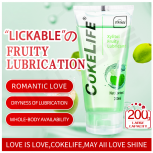 Low Price Cokelife Fruit flavor Lubricant Sex Gel 200ML Oral Sex Water Based Lubricant/Vaginal Lubricant For Sex Lube