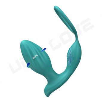 High Quality Anal Plug Vibrator App Bluetooth Control Cock Ring Vibrating Ring Butt Plug For Men Prostate Massager Masturbator