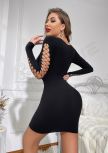 Cheap Tight Sexy Dress For Women Black Sexy Lingerie Women High Elasticity Large Size Underwear Hollow Lenceria Sexy