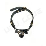 Wholesale Sm Products Bows Bells Gothic Style Leather Neck Collar Sex Collar For Women PU Chain Necklace