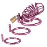 High Quality Metal Stainless Steel Chastity Lock For Men Chastity Cage Sex Toys For Men