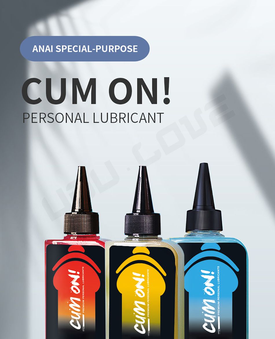 Gay homosexual use pain relieve hot feeling ice feeling water based personal lubricant silicone sex lubricant