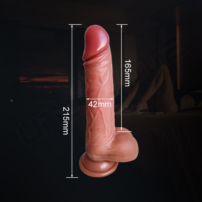 Electric dildo female dildo telescopic vibrating silicone tool female sexual products