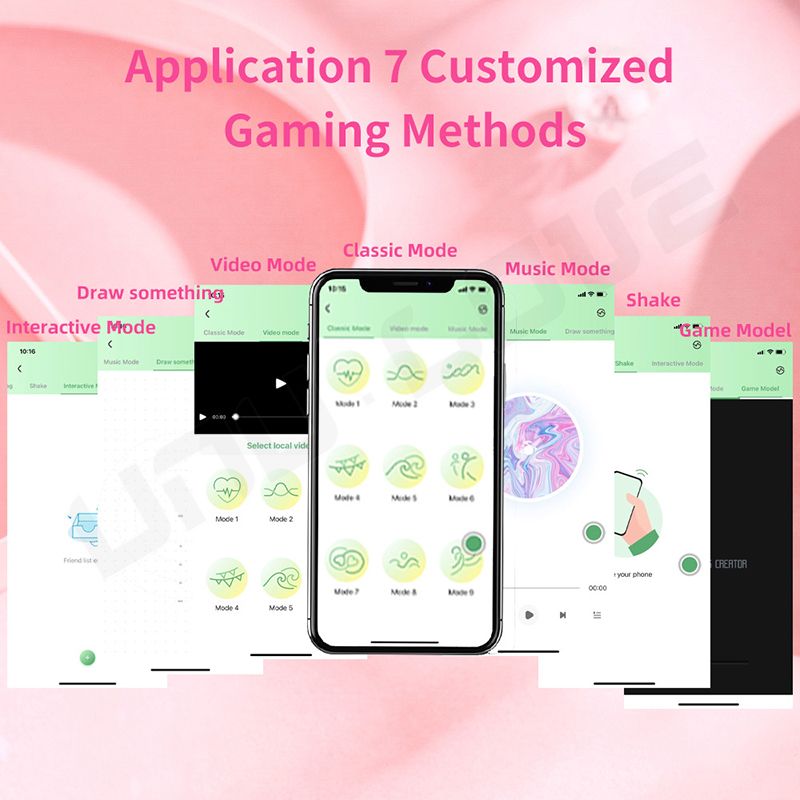 Cheap Peach Remote Jumping Egg Vibrator App Control Body Vibrator Sex Toys For Woman