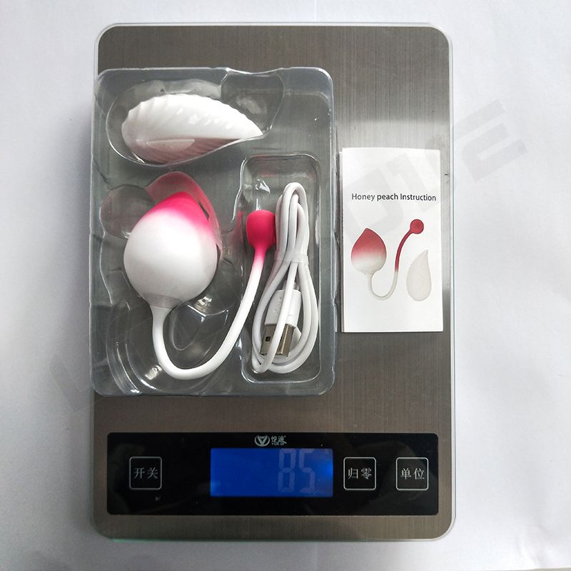 Cheap Peach Remote Jumping Egg Vibrator App Control Body Vibrator Sex Toys For Woman