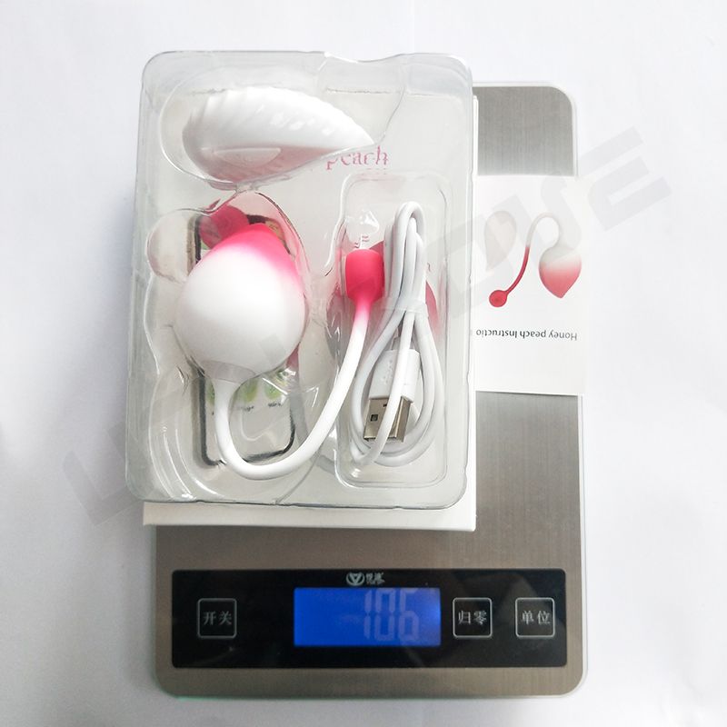 Cheap Peach Remote Jumping Egg Vibrator App Control Body Vibrator Sex Toys For Woman