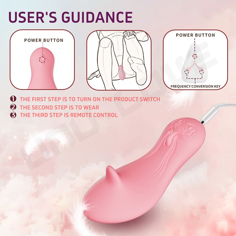 Cheap Vibrating Panty Wearable Sex Toys For Women 10 Frequency Vibration Underwear Vibrator With Remote