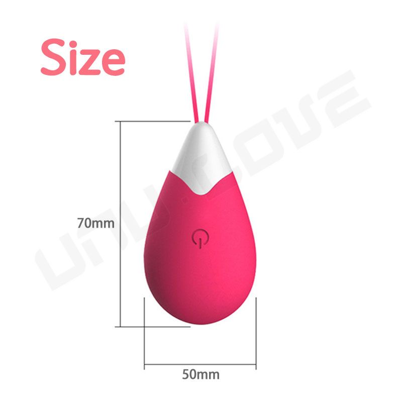 Cheap Mini Dripping Shape Remote Vibrating Egg For Woman App Control Body Vibrator Female Vibrator Sex Toys