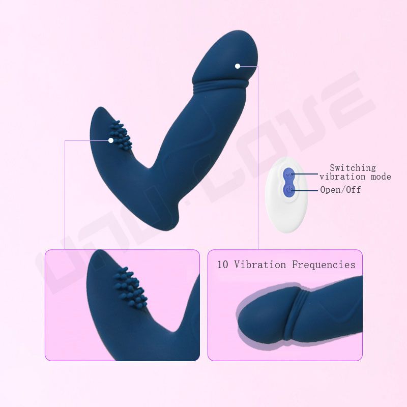 Multiple Colour Remote Vibrating Panty Female Sex Toys 10 Frequency Vibration Swing Back And Forth