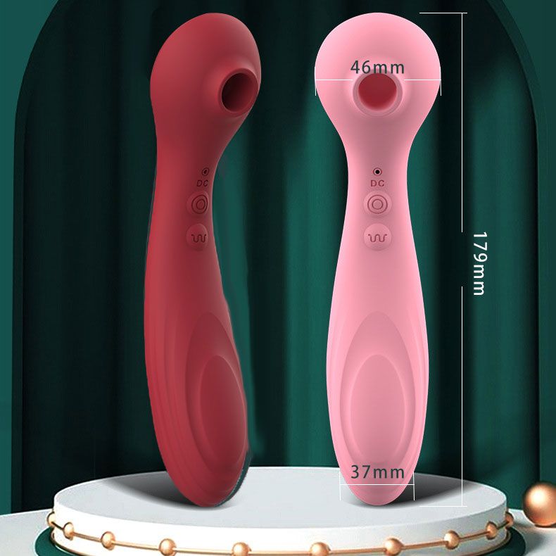 Handheld 12 Modes Strong Sucking Vibrator Woman Masturbator Nipple Sucking Nipple Clit Sucking Vibrator