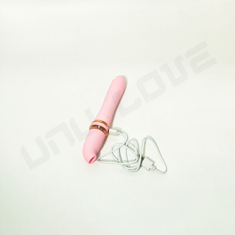 High Quality Vibrating AV Massager Clitoral /Sucking Vibrator Telescopic Female Vibrator Sex Toys