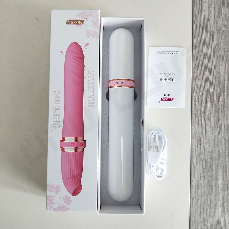 High Quality Vibrating AV Massager Clitoral /Sucking Vibrator Telescopic Female Vibrator Sex Toys