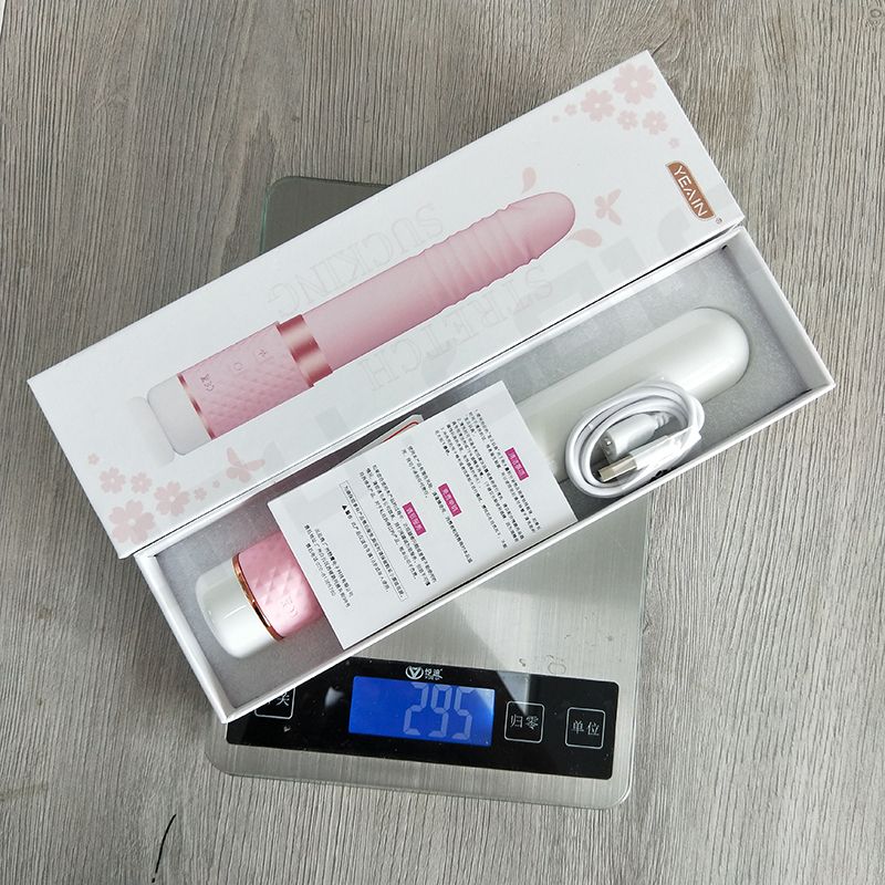 High Quality G-Spot Vibrator Clitoral Nipple Sucking Vibrator Telescopic AV Vibrator Sex Toys For Woman