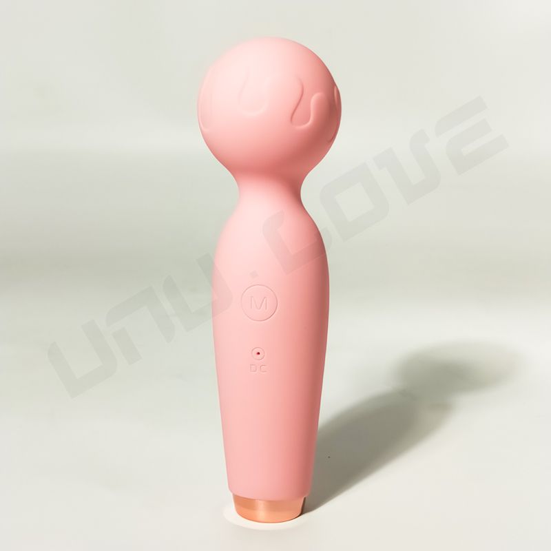 Wholesale Mini Av Vibrator For Female Microphone Pink/Yellow Massage Vibrator Quiet/Cute Clitoral Stimulation Sex Toys For Woman