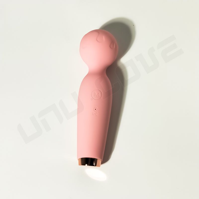 Wholesale Mini Av Vibrator For Female Microphone Pink/Yellow Massage Vibrator Quiet/Cute Clitoral Stimulation Sex Toys For Woman