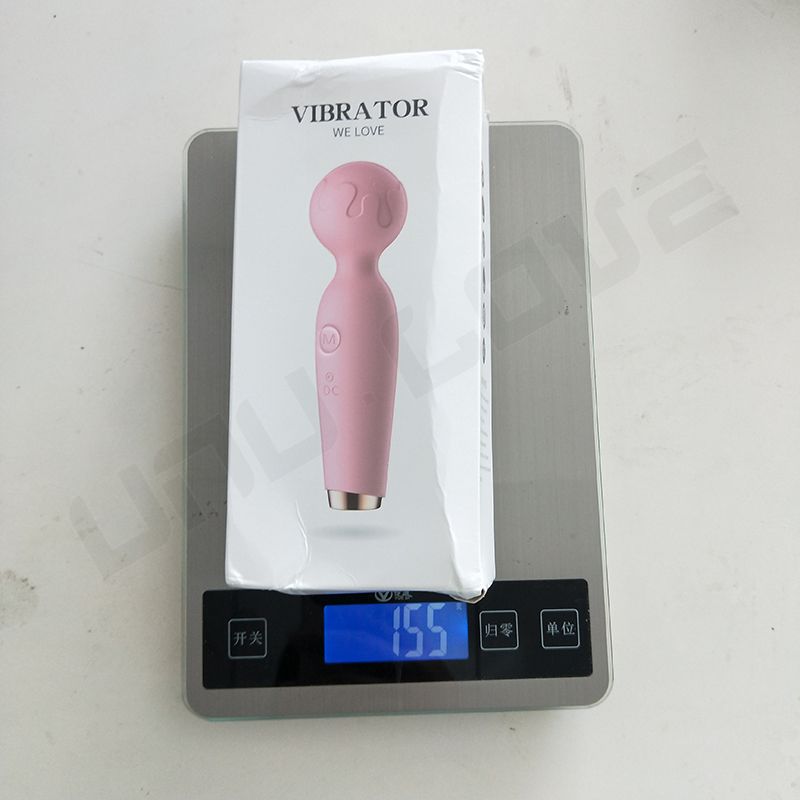 Wholesale Mini Av Vibrator For Female Microphone Pink/Yellow Massage Vibrator Quiet/Cute Clitoral Stimulation Sex Toys For Woman