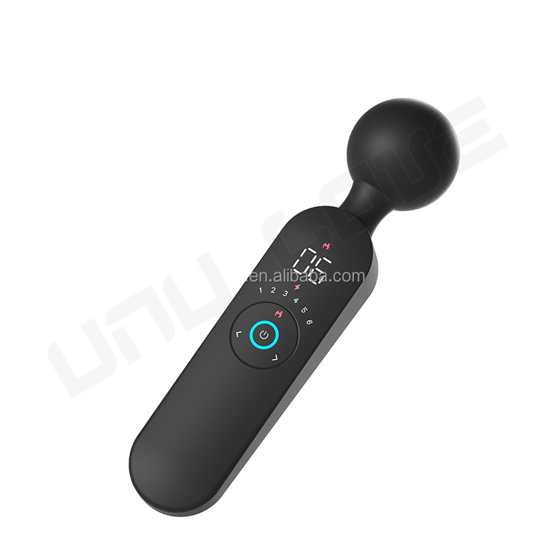 New Intelligent AV Vibrator Black Sex Modes Heating Constant Temperature Massage Stick Female Masturbator