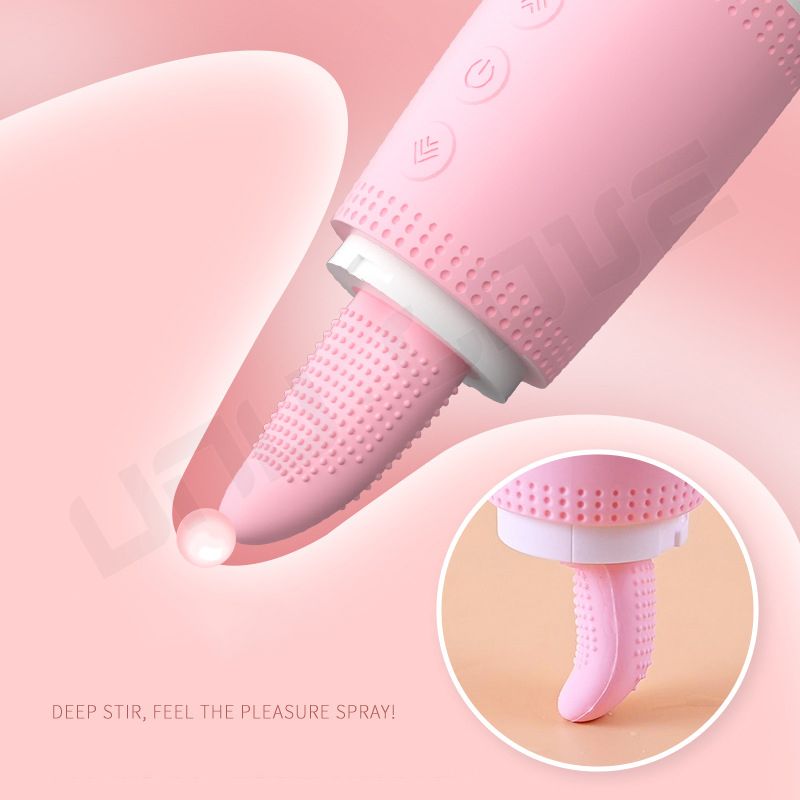 New Style Big AV Massager Pink/Black 10 Frequency Female Vibrator Sex Toys Tongue Licking Vibrator Masturbator For Woman