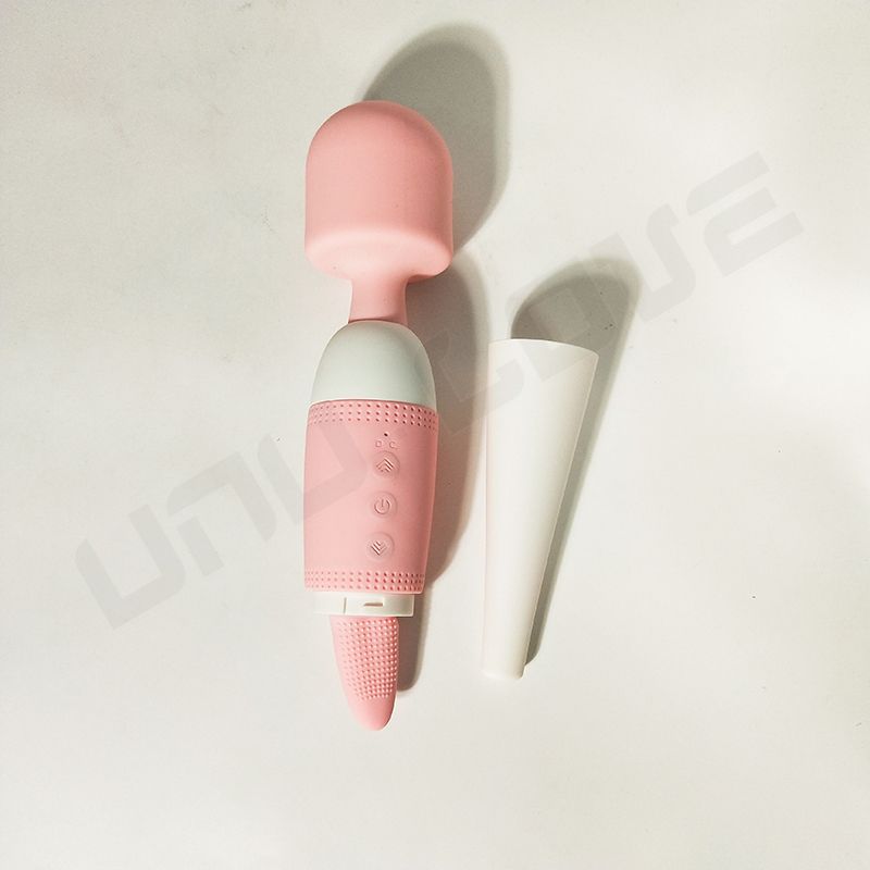 New Style Big AV Massager Pink/Black 10 Frequency Female Vibrator Sex Toys Tongue Licking Vibrator Masturbator For Woman