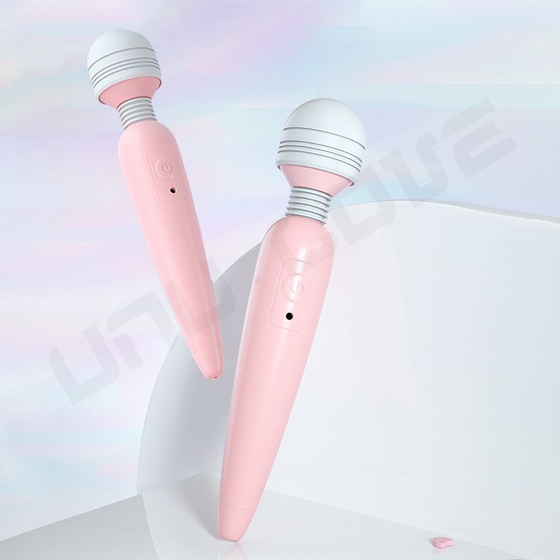 New Style Female AV Massager Double Motor 10 Frequency Vibration Woman Sex Toys 360 Vibrating Quiet Usb Charging