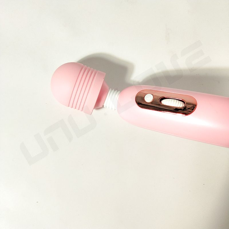 High Quality AV Wand Massager 45mm Head Orgasm Vibrator Pink/White 10 Frequency 360 Vibrating Vibrator Sex Toys For Woman