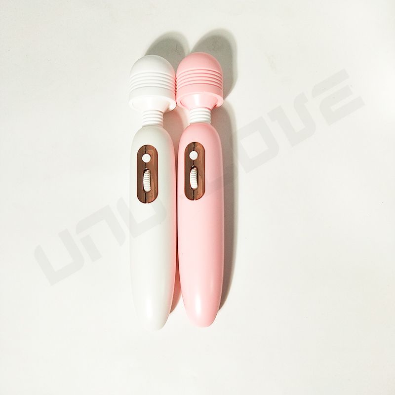 High Quality AV Wand Massager 45mm Head Orgasm Vibrator Pink/White 10 Frequency 360 Vibrating Vibrator Sex Toys For Woman