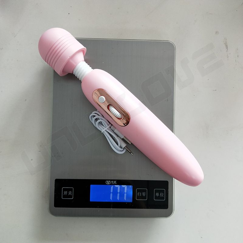 High Quality AV Wand Massager 45mm Head Orgasm Vibrator Pink/White 10 Frequency 360 Vibrating Vibrator Sex Toys For Woman