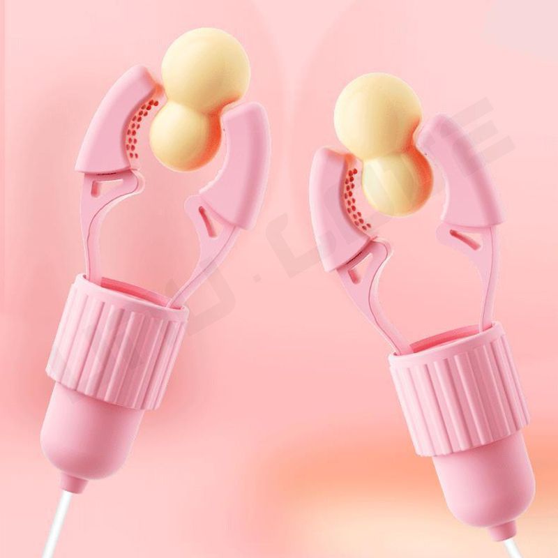 New Electric Shock Breast Clamps Nipple Vibrator For Women/Nipple Vibrator Sex Toy Cheap Masturbator Sex Toys/ Licking Sex Toys